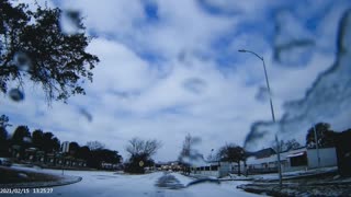 Snow in Houston