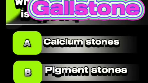 Gallstones mcqs #short