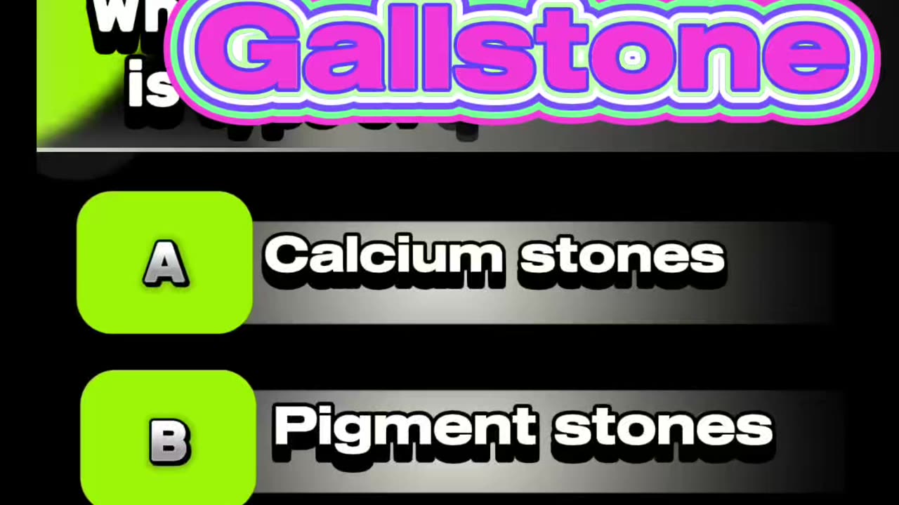 Gallstones mcqs #short