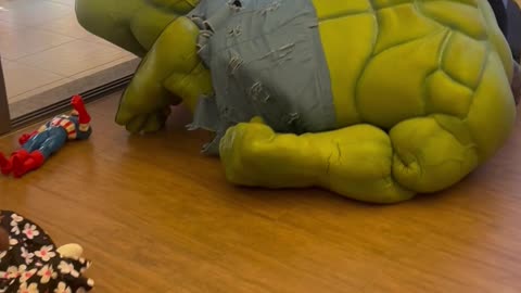 Hulk Faceplants at Party