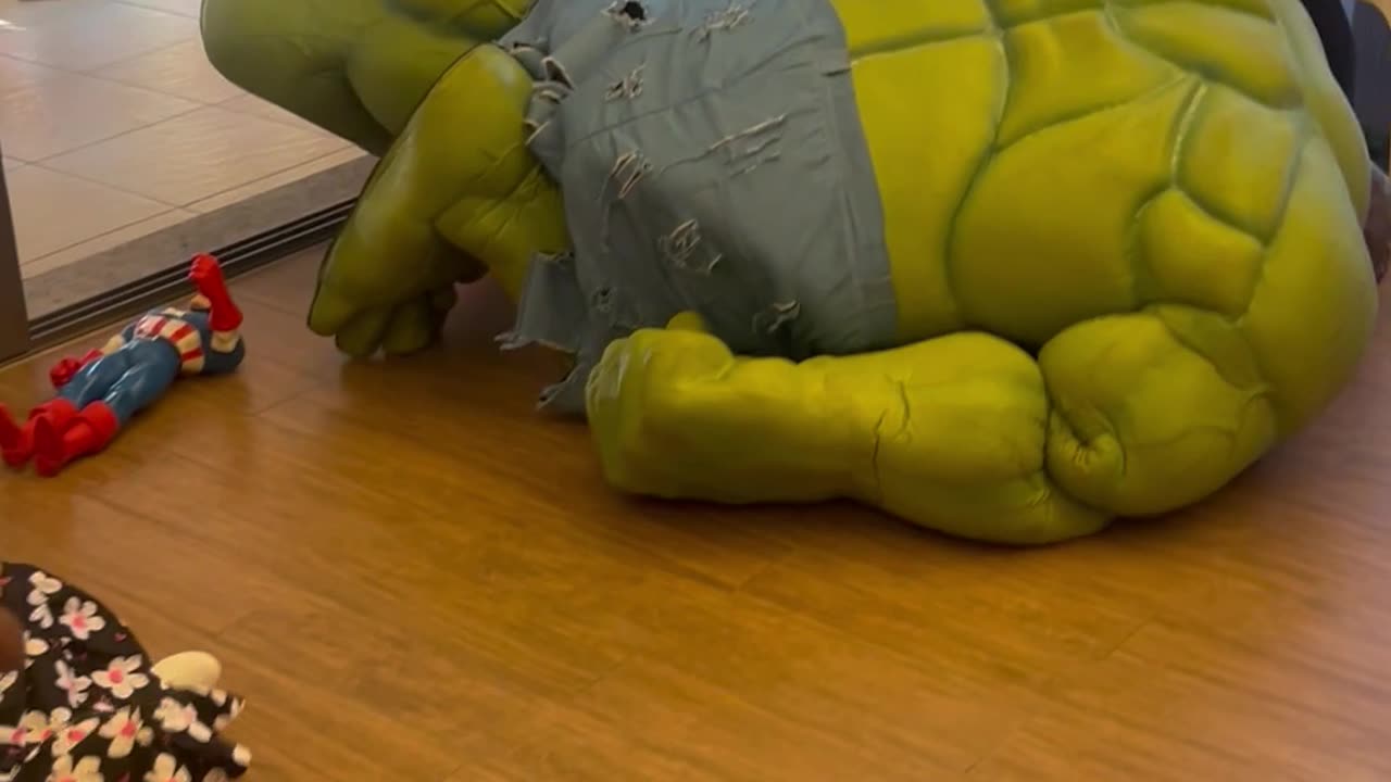 Hulk Faceplants at Party