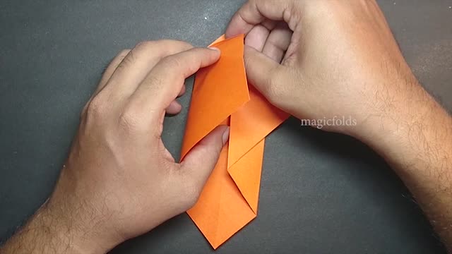 ORIGAMI TUTORIAL! HOW TO MAKE A PAPER FOX!!