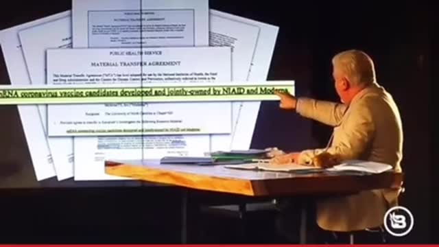 "The Same Government That is Mandating Its Use, OWNS the Vaccine"