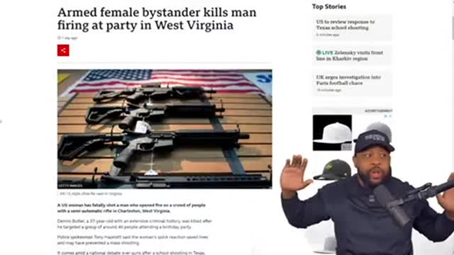 ACTIVE SHOOTER SMOKED BY WOMAN WITH A GUN!!!