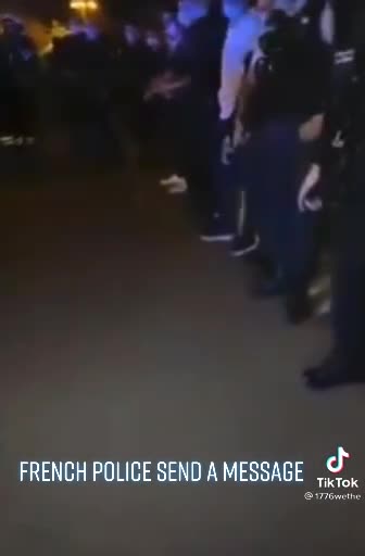 Message From French Police Officers