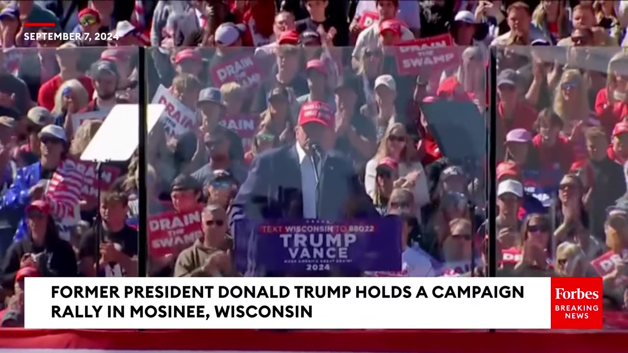 DRAMATIC MOMENT: Trump Calls For Medic As Wisconsin Rally-Goer Experiences Medical Emergency