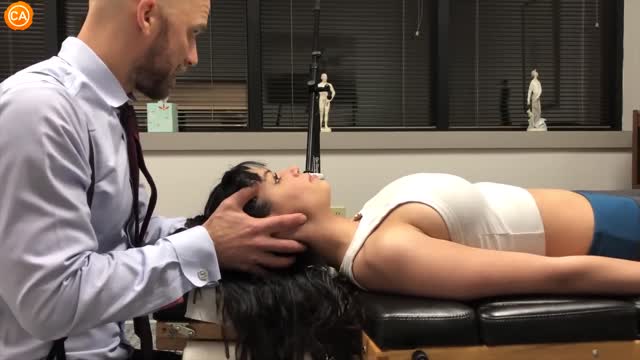 Tiny Ballerina, EXPLOSIVE Cracks Full Spinal Exam - ASMR Chiropractic