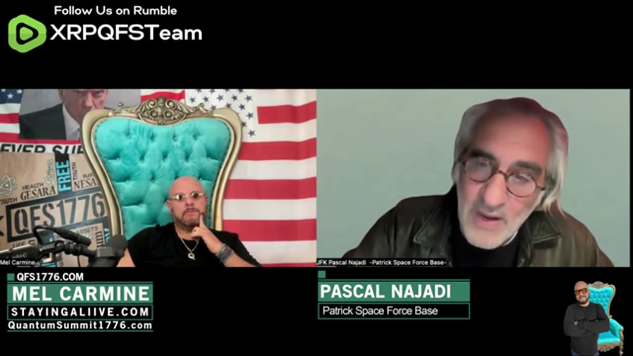 Pascal Najadi: People think I am JFK Senior Reincarnated & We will all be Immortal Soon!