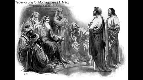 Tageslosung für Montag, den 21. März