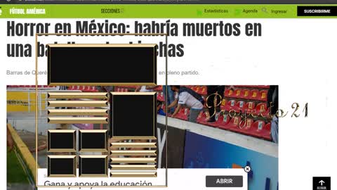 SE HABLA DE 15 A 20 FALLECIDOS EN UN PARTIDO DE FUTBOL EN QUERETARO MEXICO