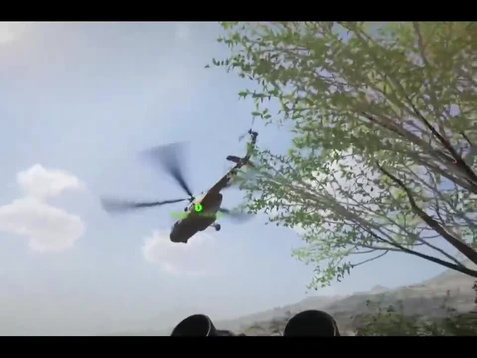 Watch the plane turn around and land