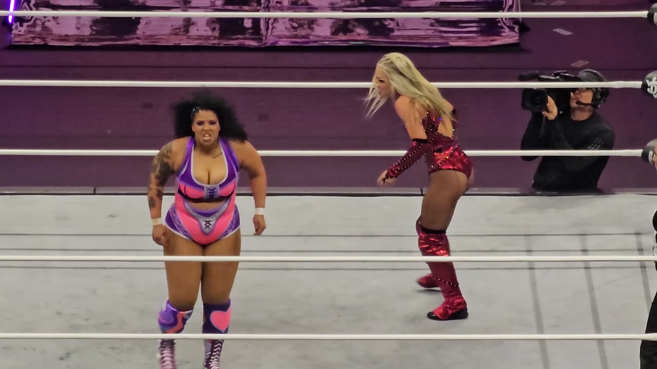 JULIA HART VS. WILLOW in ST.LOUIS at AEW DYNASTY #CertifiedWrestlingPodcast #AEW #Rumble