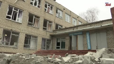 Two teachers killed after school is hit by shell fire in separatist-held Horlivka in eastern Ukraine