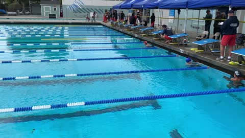 Liam’s Junior Lifeguards swim trial