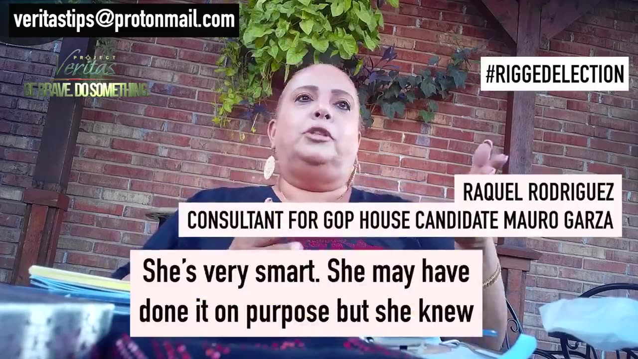 Project Veritas - Rachel Rodriguez Caught Rigging Elections