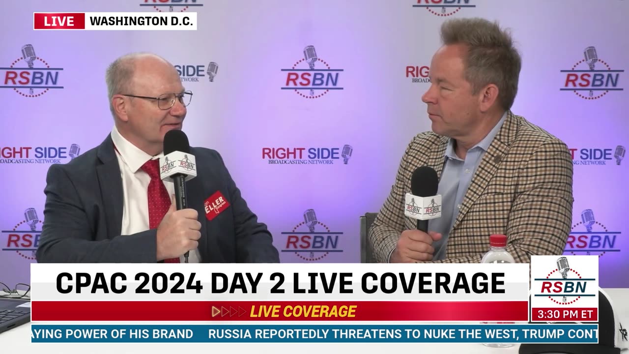 RSBN Interviews Ron Eller at CPAC 2024 - 2/23/24