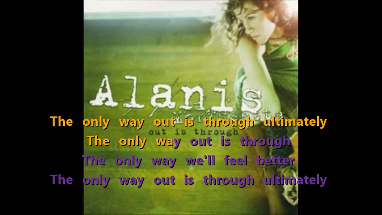 Alanis Morissette - Out Is Through {ultimately karaoke}