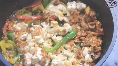 Food Fusion - Chicken Vegetable Samosa Recipe _ Cooking Recipes In Urdu _ Traditional Food Recipe