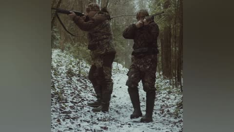 Me and my friend enjoying a day hunting