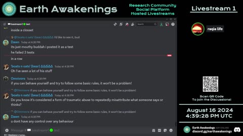 Earth Awakenings - Livestream 1 - #1806