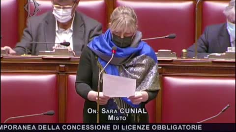 Intervento dell’On. Sara Cunial alla Camera dei deputati