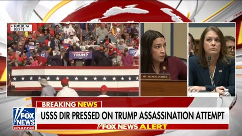 AOC demands timely report on Trump rally security