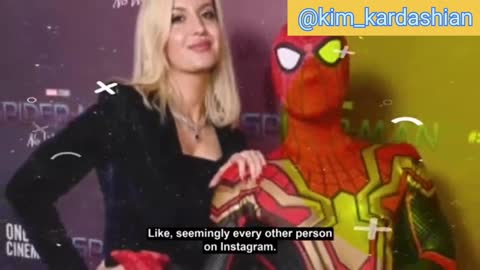 Kim Kardashian Spider man posts