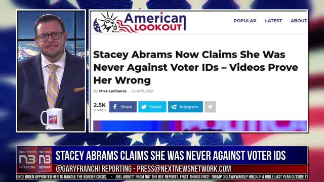 Stacey Abrams Now Claims She Was Never Against Voter IDs – This Video Proves Her Wrong