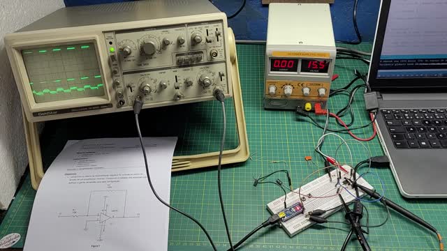 Experimento AMP OP LM 741 - 3ª PARTE