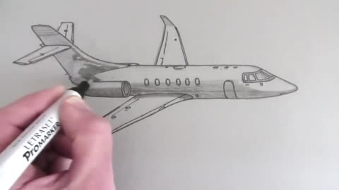 Draw Over Your Pencil Outline With A Black Pen