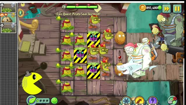 Plants vs Zombies 2 - Epic Adventure Quest - Pirate Seas Skirmish - January 2022