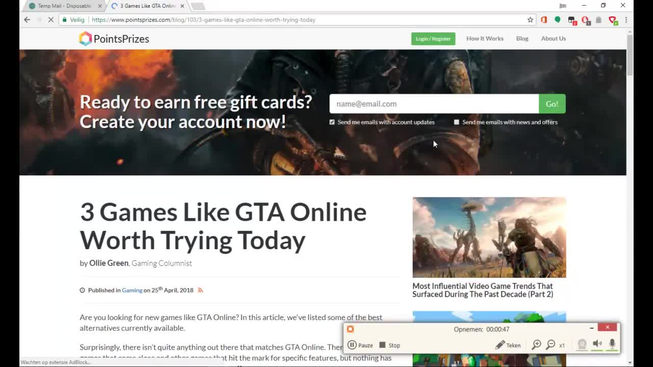 New Trick How To Get Points In Pointsprizes FAST! LATEST 2018! 1000+ POINTS! (UPDATED)