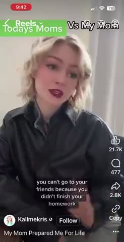 Moms of TODAY vs YESTERYEAR