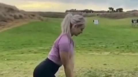 Two Golf Babes