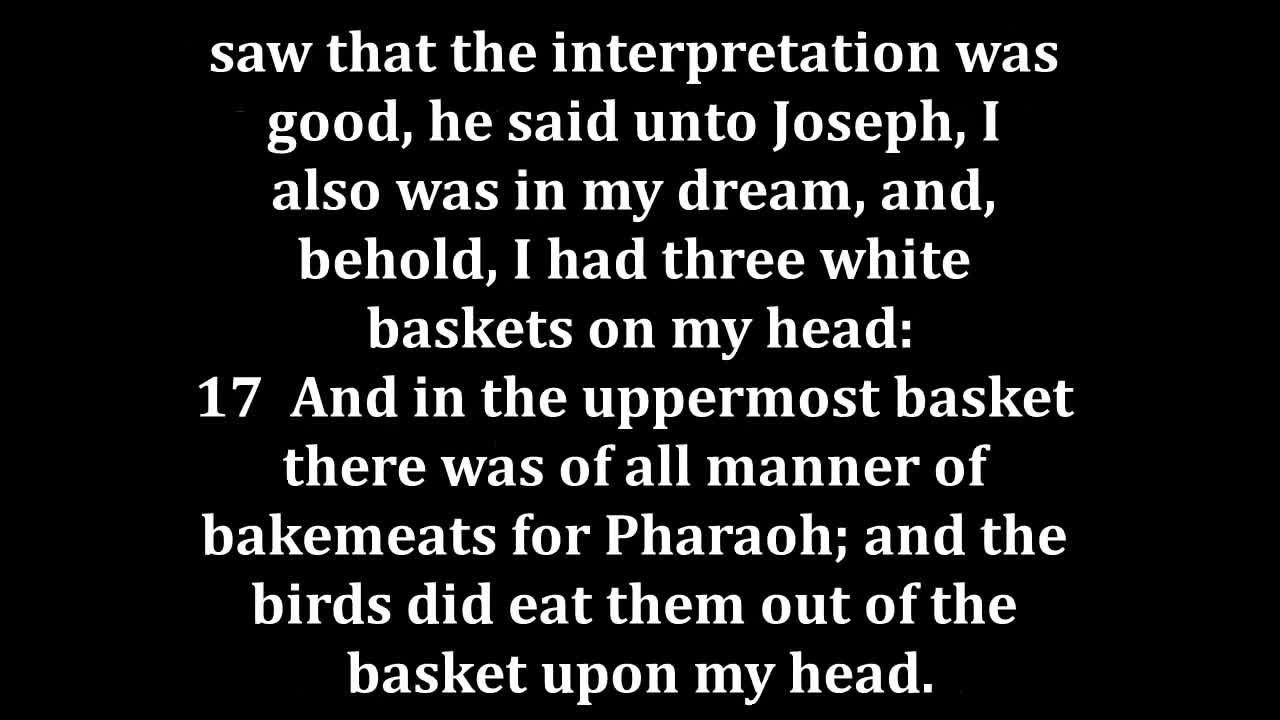 Genesis 40 King James version