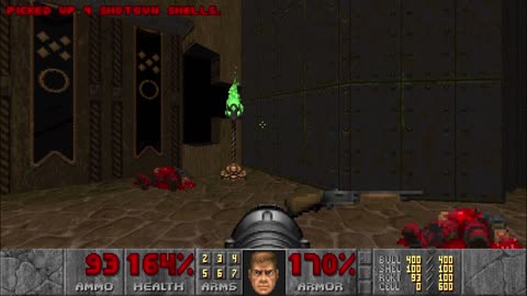 Doom II (1994) - Hell on Earth - Bloodfalls (level 25)