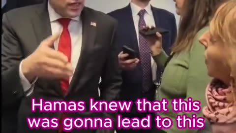 MUST WATCH: Marco Rubio shuts down uneducated paid Pro-Palestine protestor