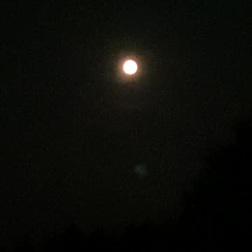 The rare super blue moon