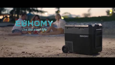 Euhomy: The Electric Cooler With A Fully Automated Ice Maker