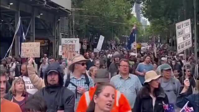 Melbourne stands up today.