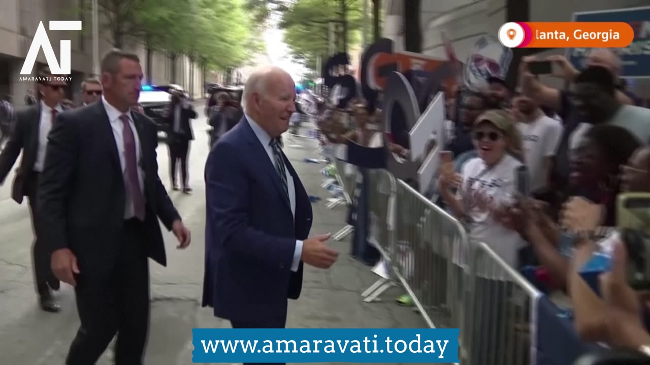 Biden and Trump Arrive in Atlanta for Thursday's Debate! | Amaravati Today | News