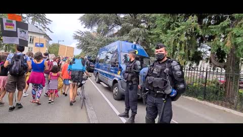 Manifestation Annecy le 04 09 2021