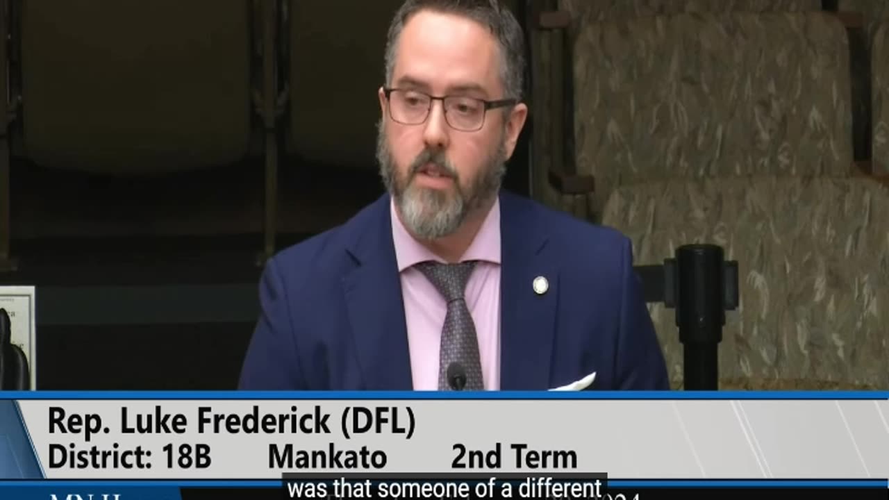 07 02-29-2024 MN HF 4021 A2 Rep Luke Frederick (D) Comments