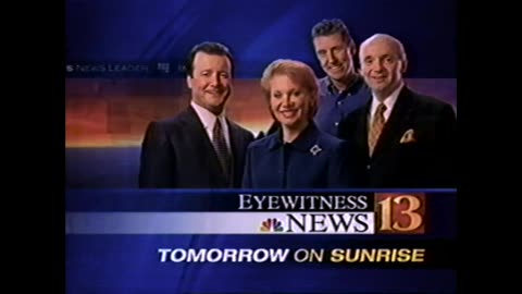 December 4, 2003 - WTHR Indianapolis 'Sunrise' Promo