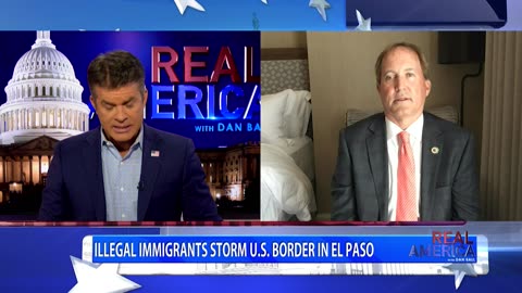 REAL AMERICA -- Dan Ball W/ AG Ken Paxton, Biden's Border Bloodbath, 3/22/24