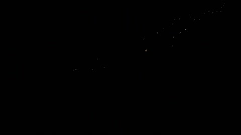 Night attack of Hurricanes on the positions of Ukrainian troops is shown.