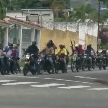 Video de hombres armados en Venezuela