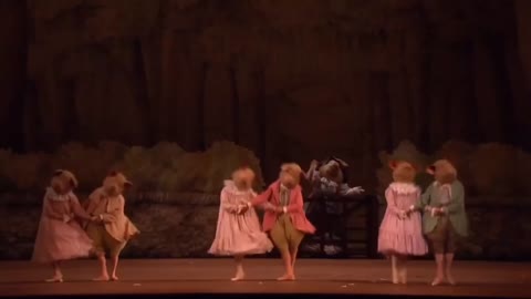 A ballet of cute animals