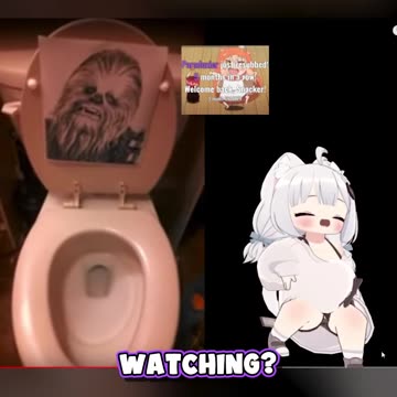 Filian Finds a Very "Happy" Toilet