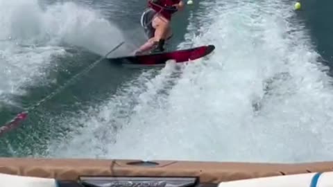 I have time off to go skiing at the lake.